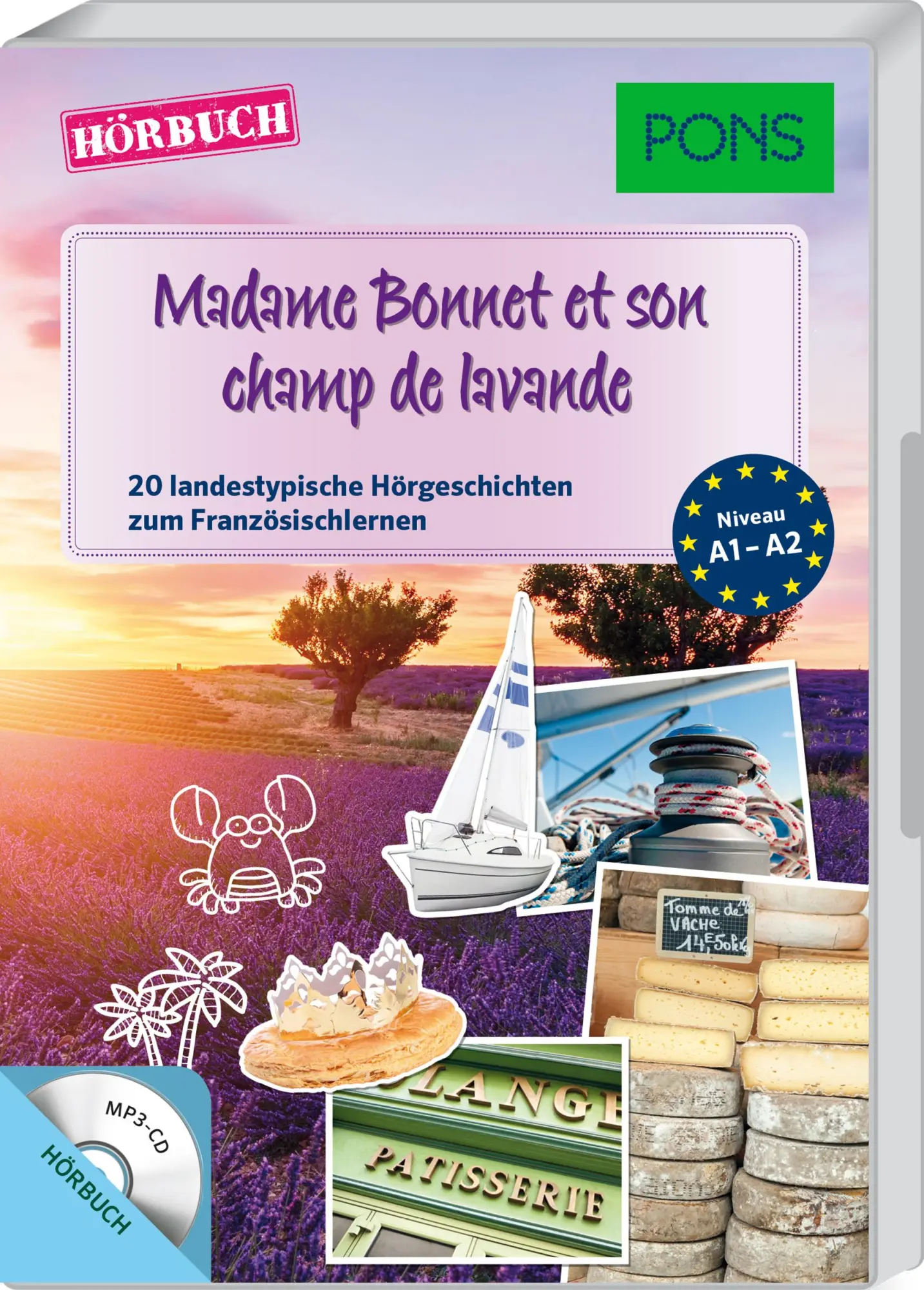 Cover: 9783125629189 | PONS Hörbuch Madame Bonnet et son champ de lavande | Samuel Desvoix