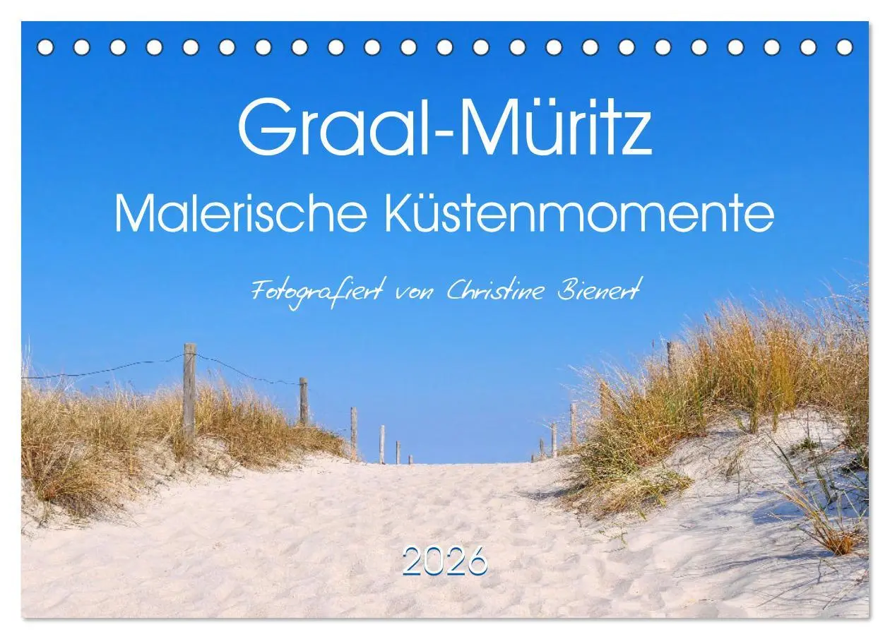 Cover: 9783457519189 | Graal-Müritz, Malerische Küstenmomente (Tischkalender 2026 DIN A5...