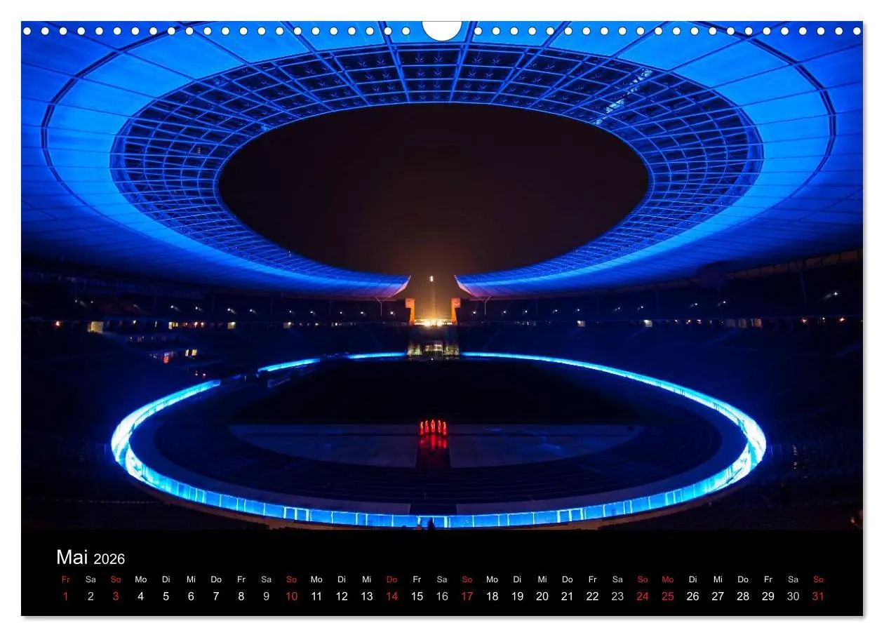Bild: 9783516089189 | Colours of Berlin (Wandkalender 2026 DIN A3 quer), CALVENDO...