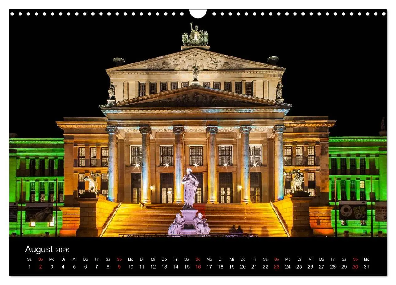 Bild: 9783516089189 | Colours of Berlin (Wandkalender 2026 DIN A3 quer), CALVENDO...