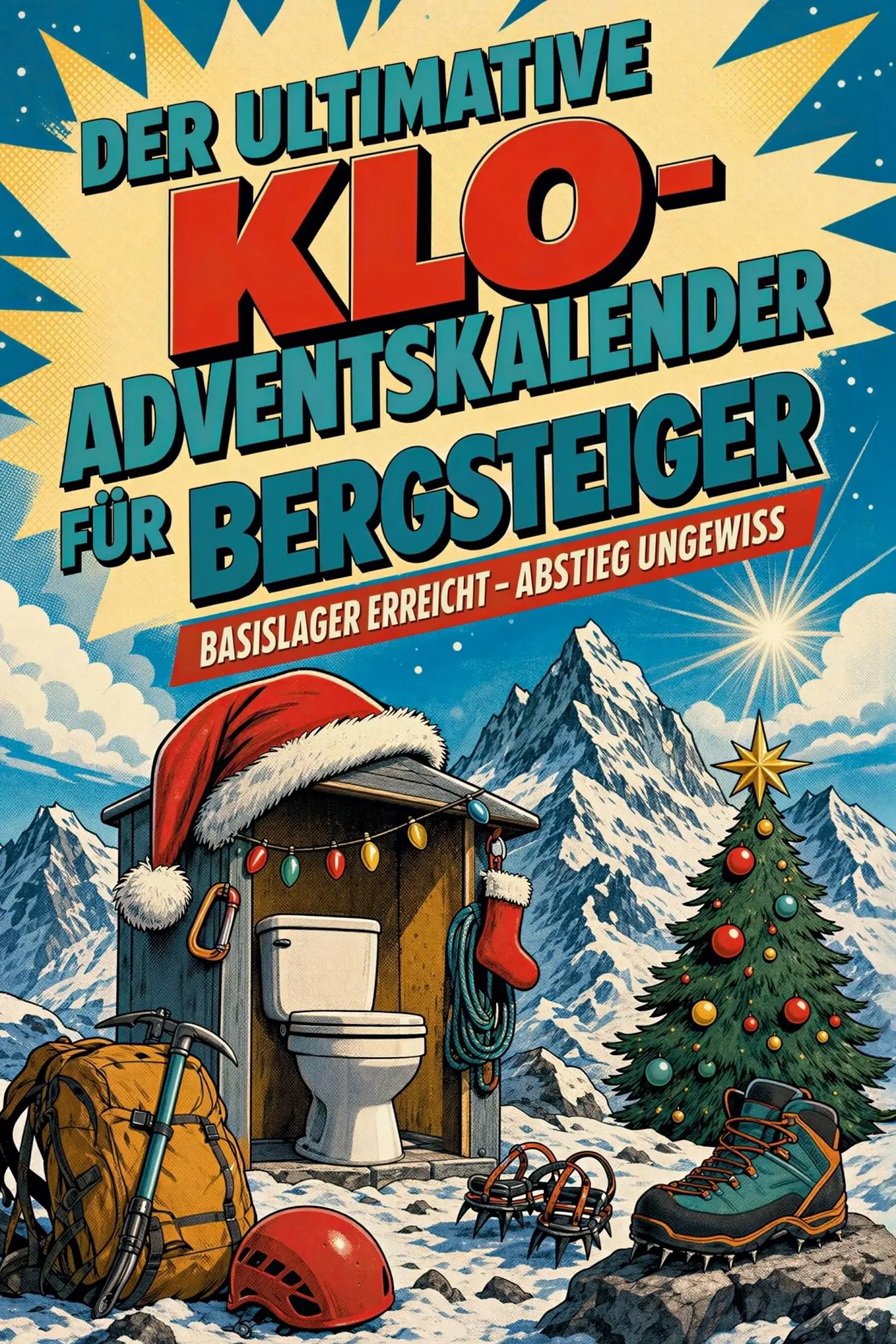 Cover: 9783696109189 | Der ultimative Klo-Adventskalender für Bergsteiger | Oliver Huber