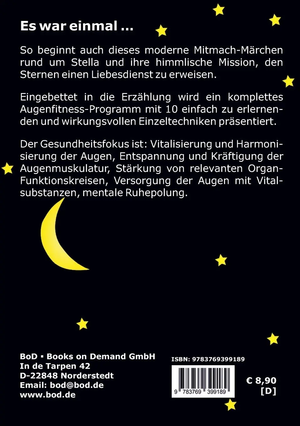 Rückseite: 9783769399189 | Stella poliert die Sterne | Gottfried Eckert | Taschenbuch | 68 S.
