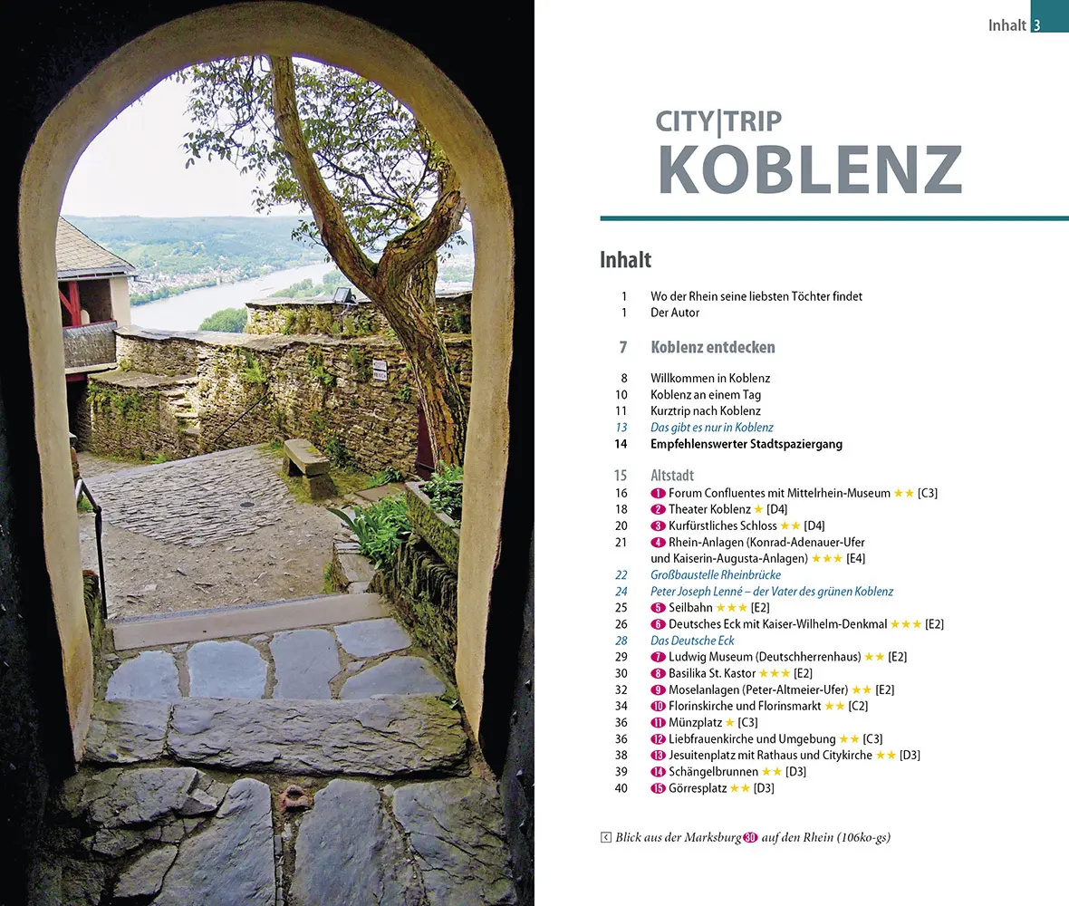 Rückseite: 9783831739189 | Reise Know-How CityTrip Koblenz | Günter Schenk | Taschenbuch | 144 S.