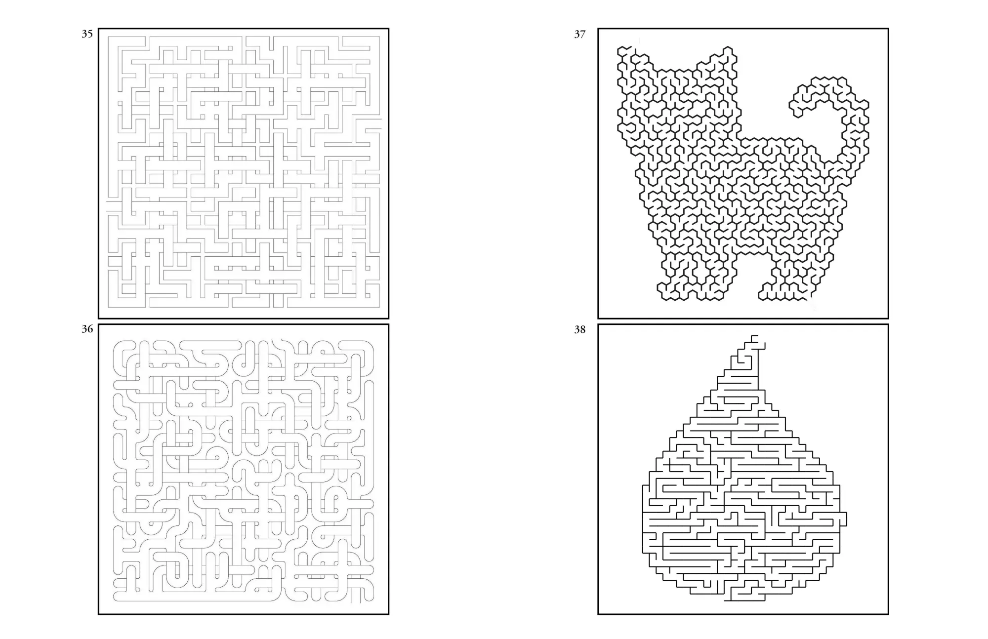Bild: 9783960749189 | Labyrinthe - Das große Rätselbuch mit 160 Labyrinthen - 160 Wege.