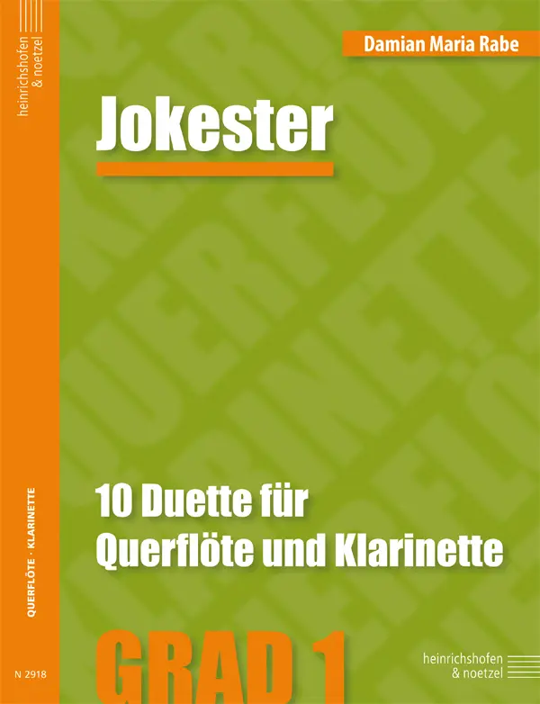 Cover: 9790204429189 | Jokester, Spielpartitur | Damian Maria Rabe | Taschenbuch | Deutsch