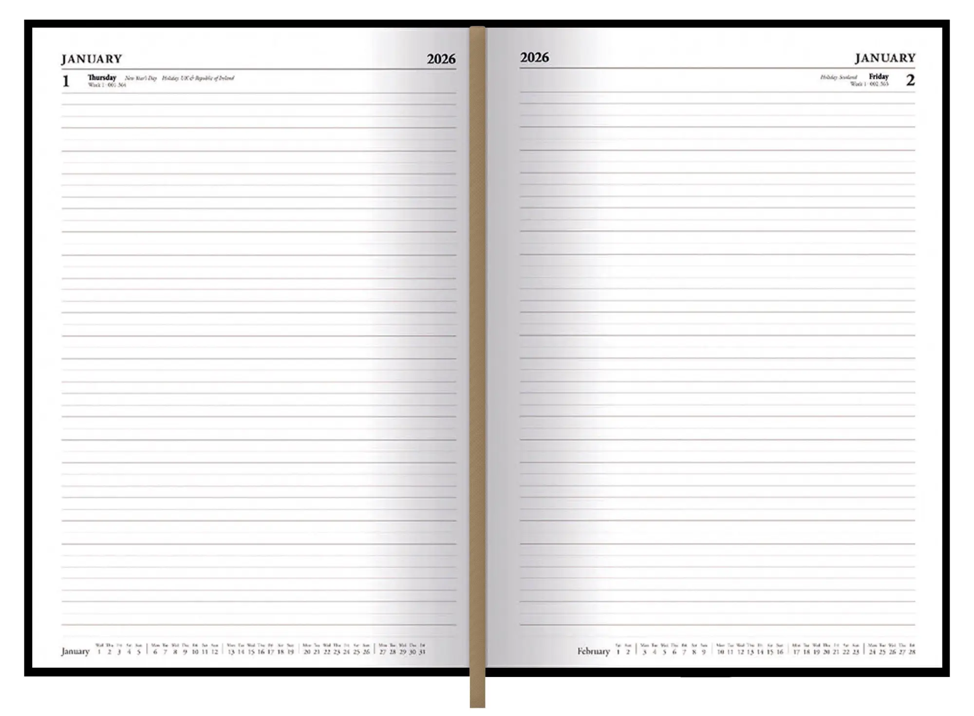 Bild: 5063457029289 | DUNGEONS &amp; DRAGONS - Buchkalender im Format 14,8 x 21 | Kalender