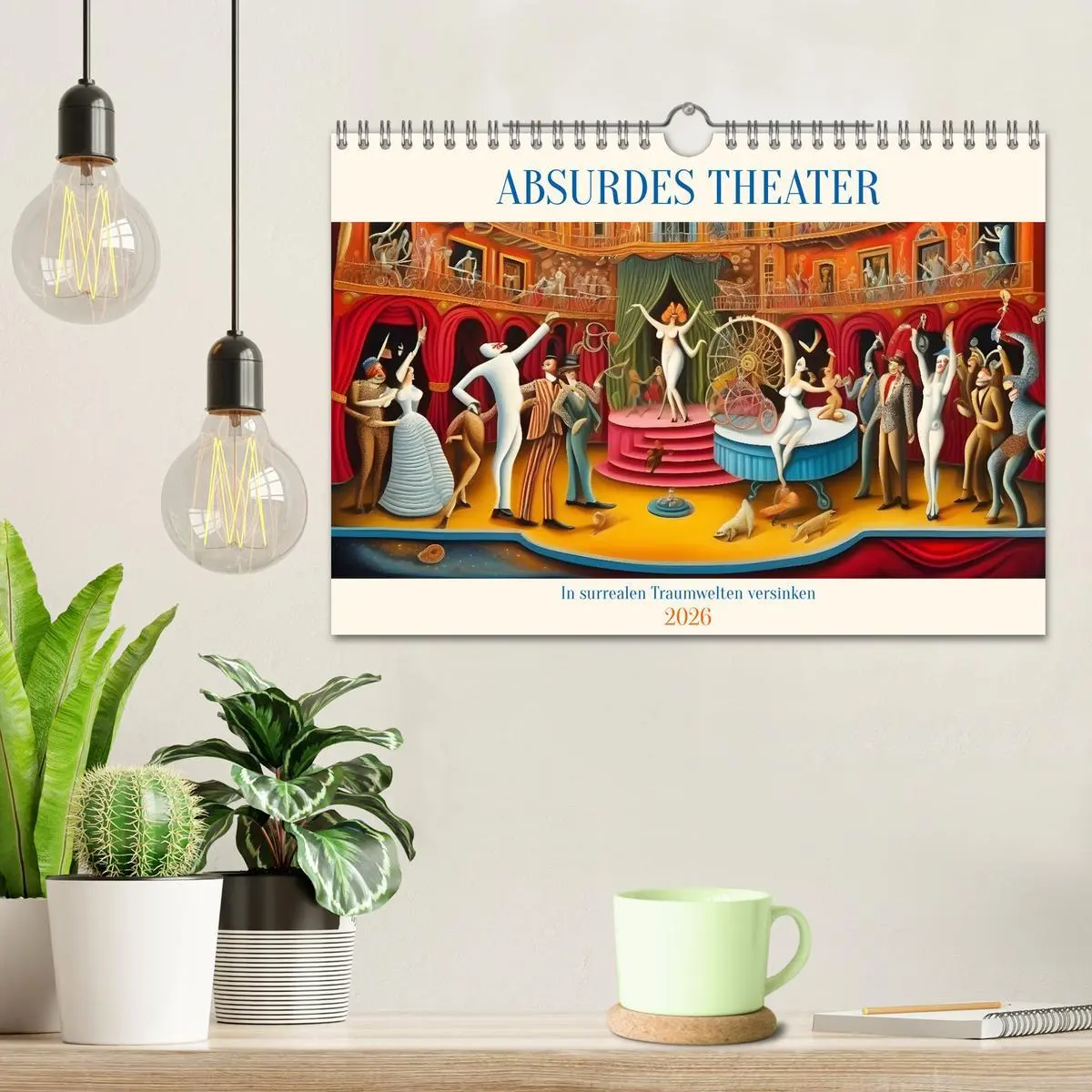 Bild: 9783457299289 | Absurdes Theater - In surrealen Traumwelten versinken (Wandkalender...