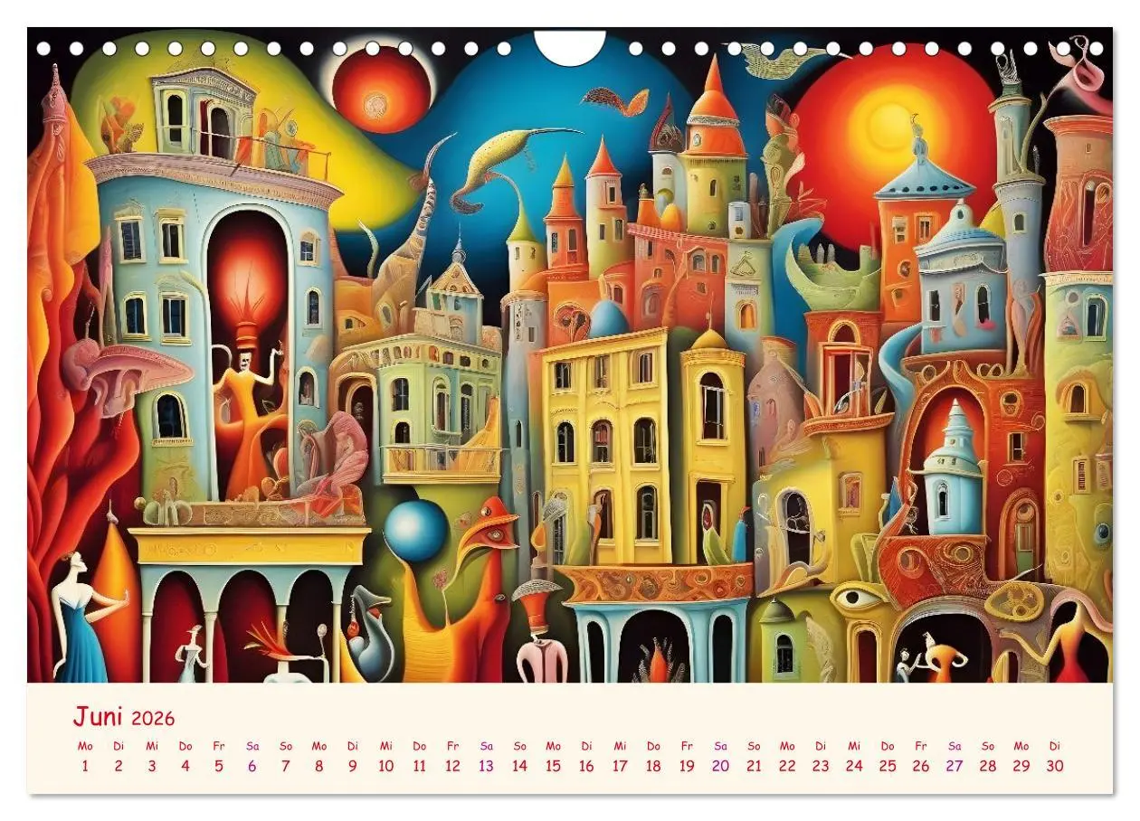 Bild: 9783457299289 | Absurdes Theater - In surrealen Traumwelten versinken (Wandkalender...