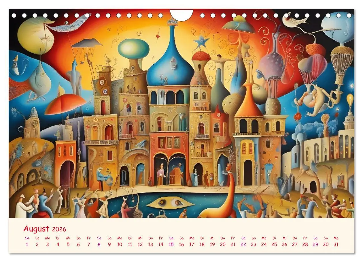 Bild: 9783457299289 | Absurdes Theater - In surrealen Traumwelten versinken (Wandkalender...