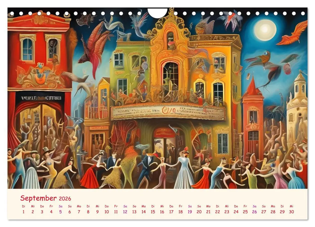Bild: 9783457299289 | Absurdes Theater - In surrealen Traumwelten versinken (Wandkalender...