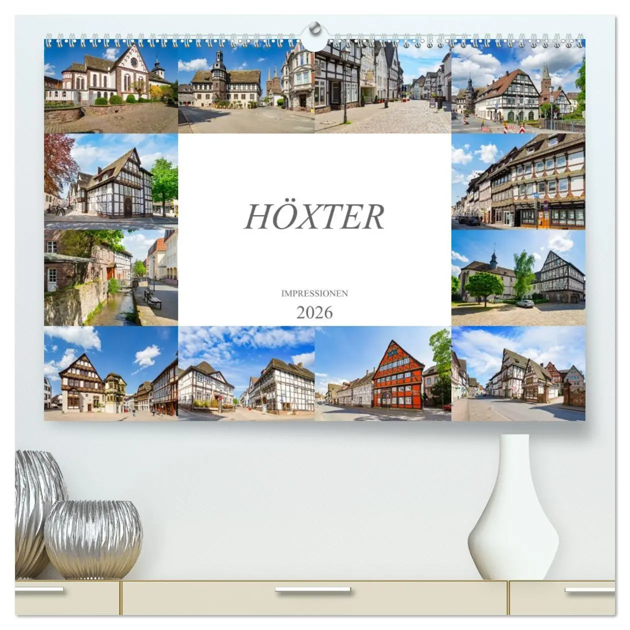 Cover: 9783457439289 | Höxter Impressionen (hochwertiger Premium Wandkalender 2026 DIN A2...