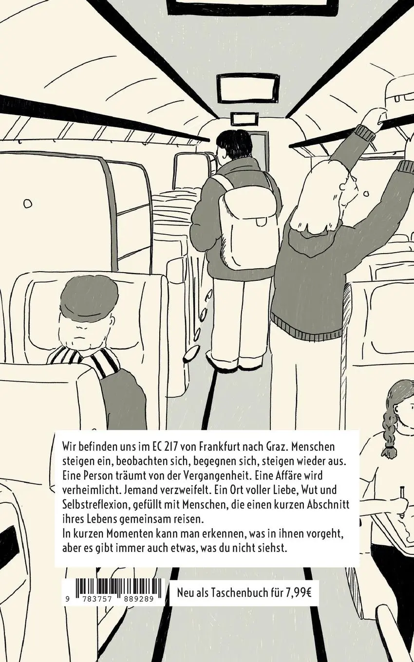 Rückseite: 9783757889289 | Was du nicht siehst. | Geschichten übers Mensch-Sein | Polly Oberman