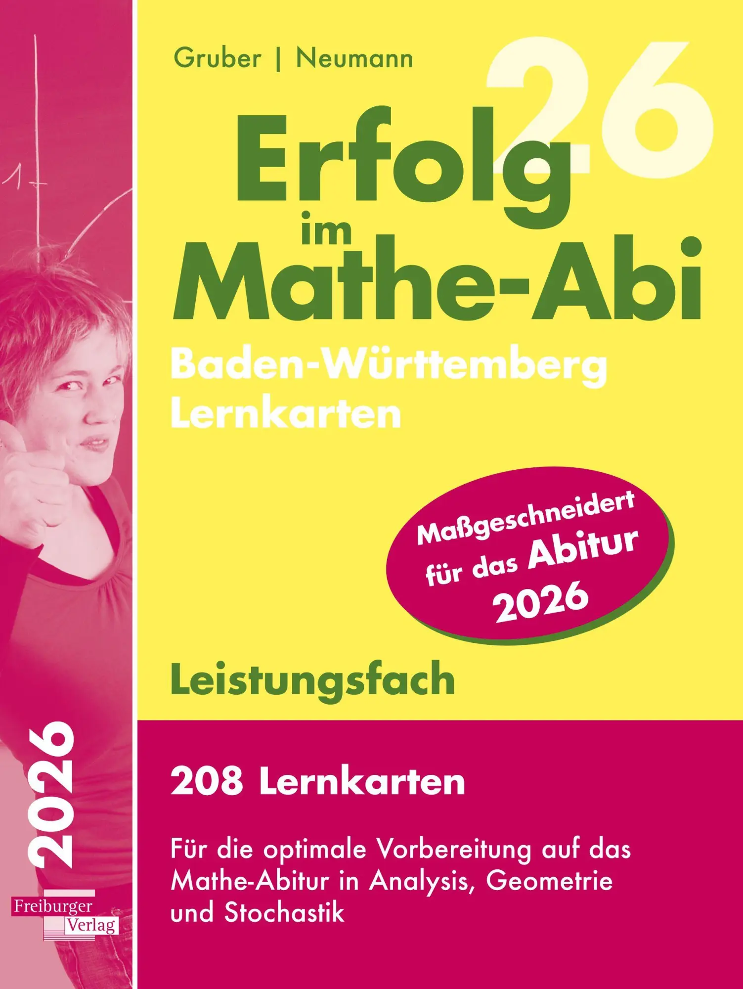 Cover: 9783868149289 | Erfolg im Mathe-Abi 2026, 208 Lernkarten Leistungsfach...