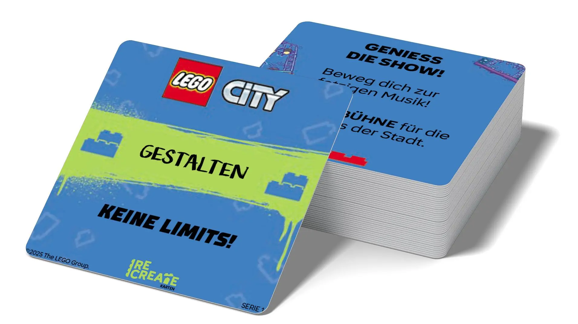Bild: 9783960809289 | LEGO® City - ReCreate Karten - Keine Limits! | mit LEGO Elementen