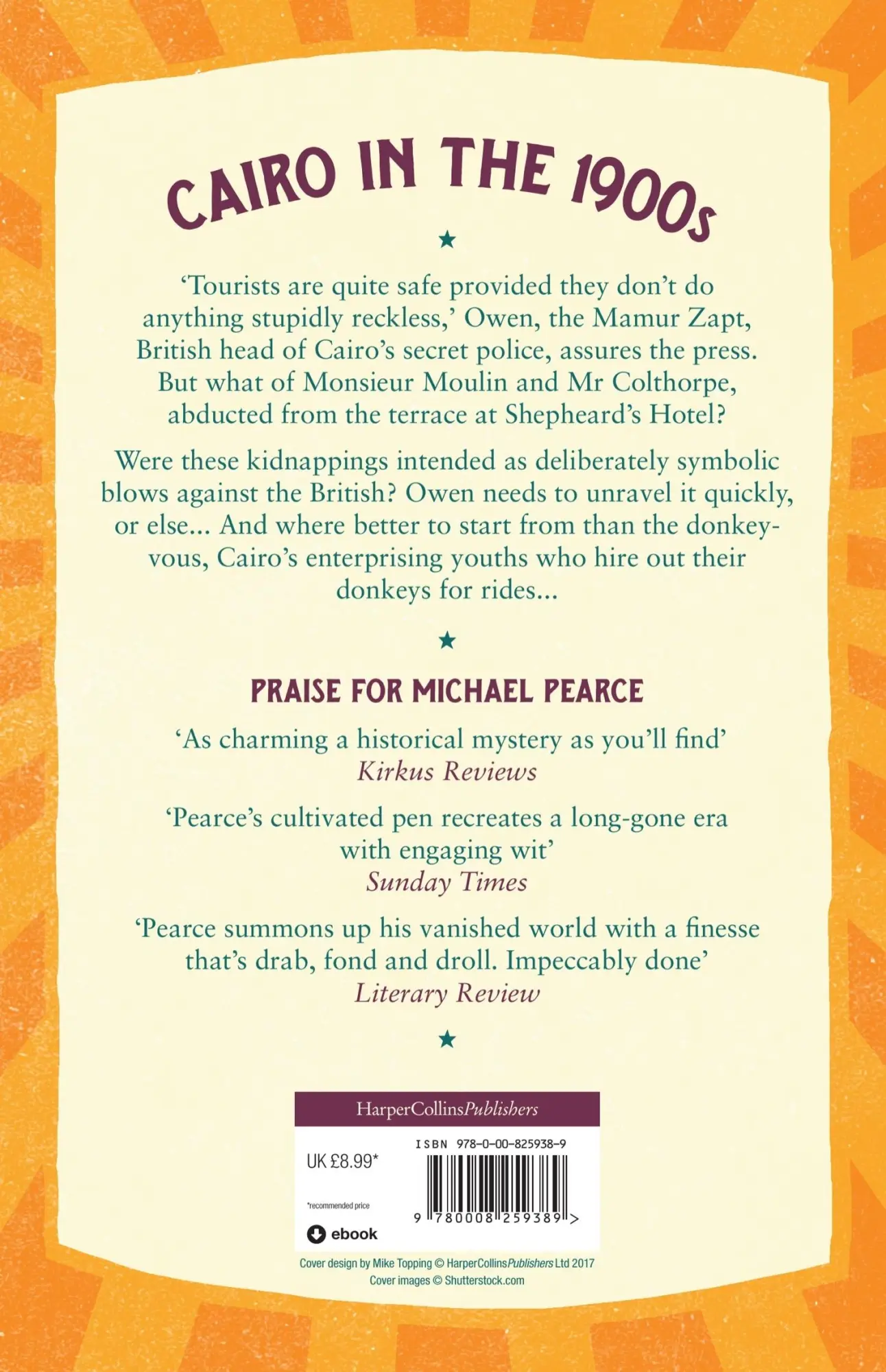 Rückseite: 9780008259389 | The Mamur Zapt and the Donkey-Vous | Michael Pearce | Taschenbuch