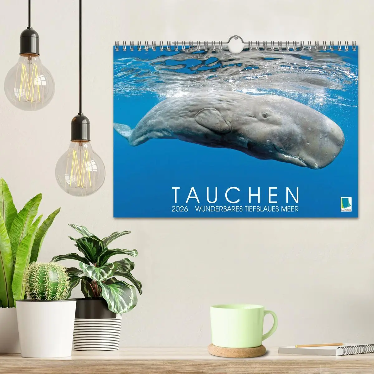 Bild: 9783457359389 | Tauchen: Wunderbares tiefblaues Meer (Wandkalender 2026 DIN A4...