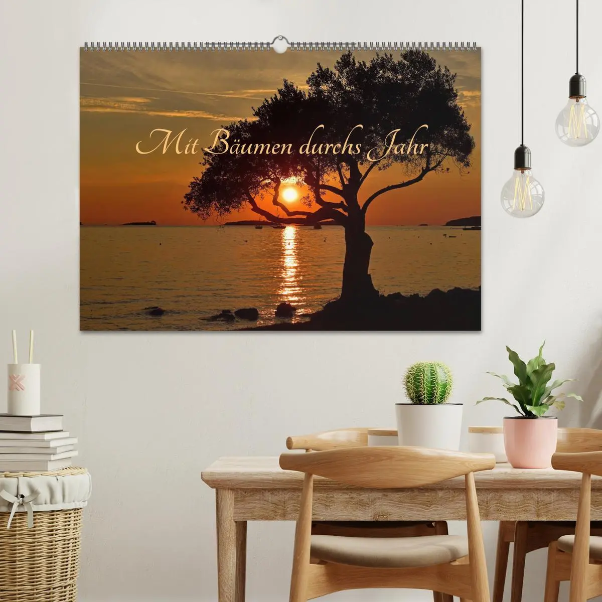 Bild: 9783457809389 | Mit Bäumen durchs Jahr (Wandkalender 2026 DIN A2 quer), CALVENDO...