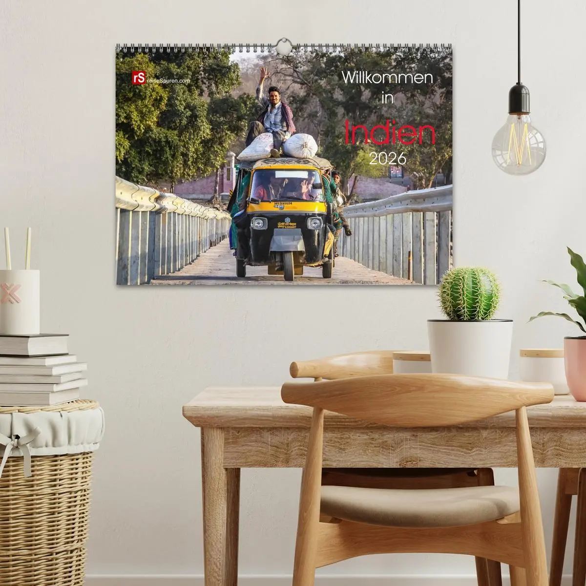 Bild: 9783516069389 | Willkommen in Indien 2026 (Wandkalender 2026 DIN A3 quer), CALVENDO...