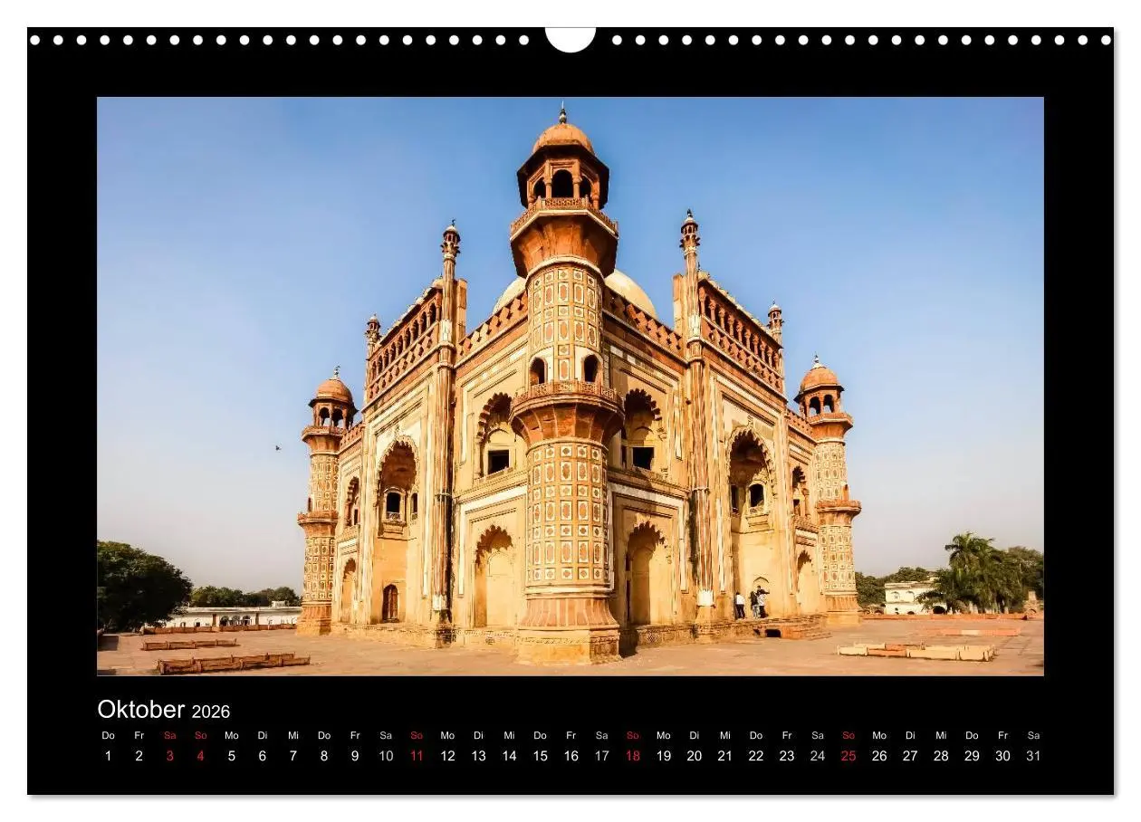 Bild: 9783516069389 | Willkommen in Indien 2026 (Wandkalender 2026 DIN A3 quer), CALVENDO...