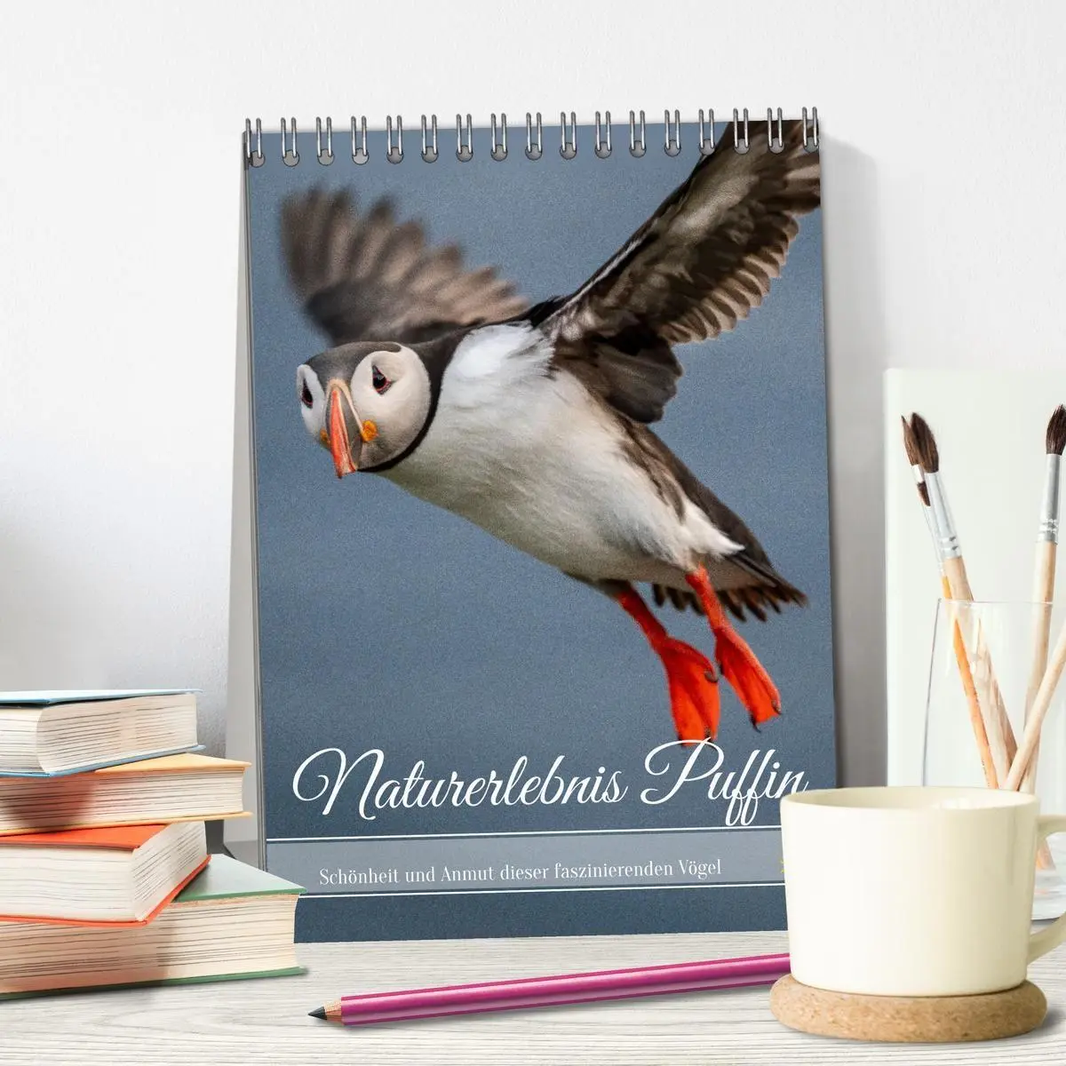 Bild: 9783569229389 | Naturerlebnis Puffin (Tischkalender 2027 DIN A5 hoch), CALVENDO...