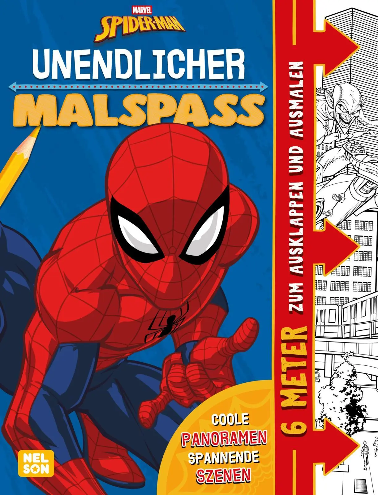 Cover: 9783845129389 | MARVEL Spider-Man Unendlicher Malspaß | Taschenbuch | MARVEL | 28 S.