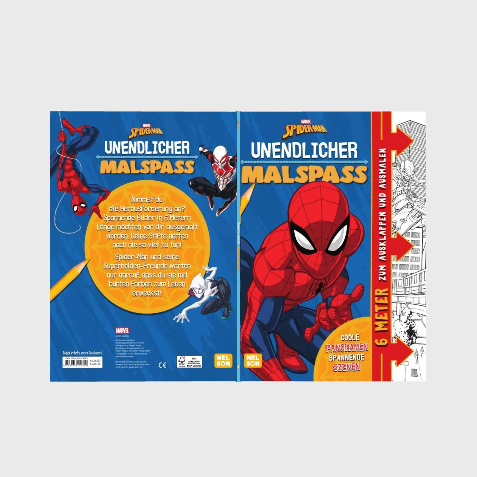 Bild: 9783845129389 | MARVEL Spider-Man Unendlicher Malspaß | Taschenbuch | MARVEL | 28 S.