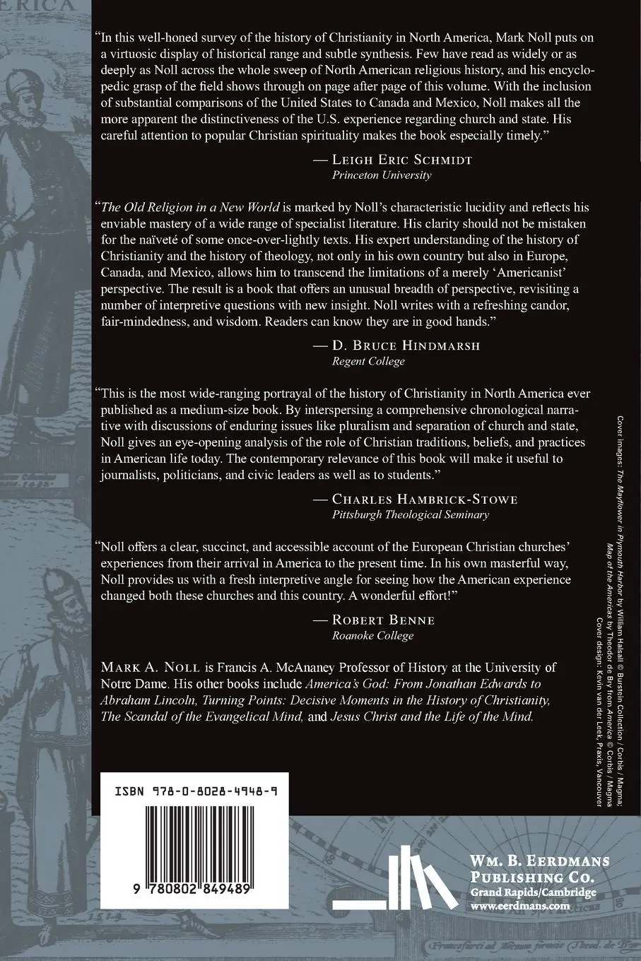 Rückseite: 9780802849489 | The Old Religion in a New World | Mark A. Noll | Taschenbuch | 2001