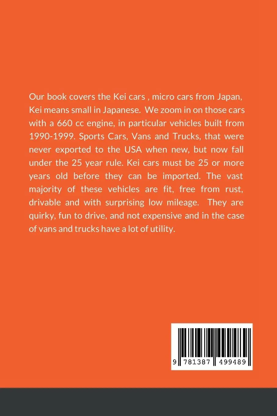 Rückseite: 9781387499489 | K-car from Japan | Don Narus (u. a.) | Taschenbuch | Englisch | 2022