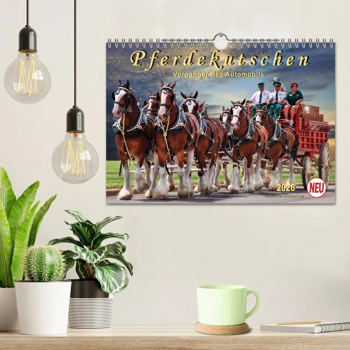 Bild: 9783457969489 | Pferdekutschen - Vorgänger des Automobils (Wandkalender 2026 DIN A4...