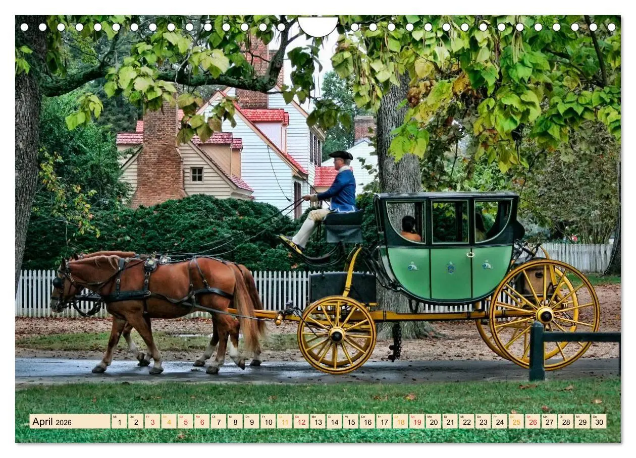 Bild: 9783457969489 | Pferdekutschen - Vorgänger des Automobils (Wandkalender 2026 DIN A4...