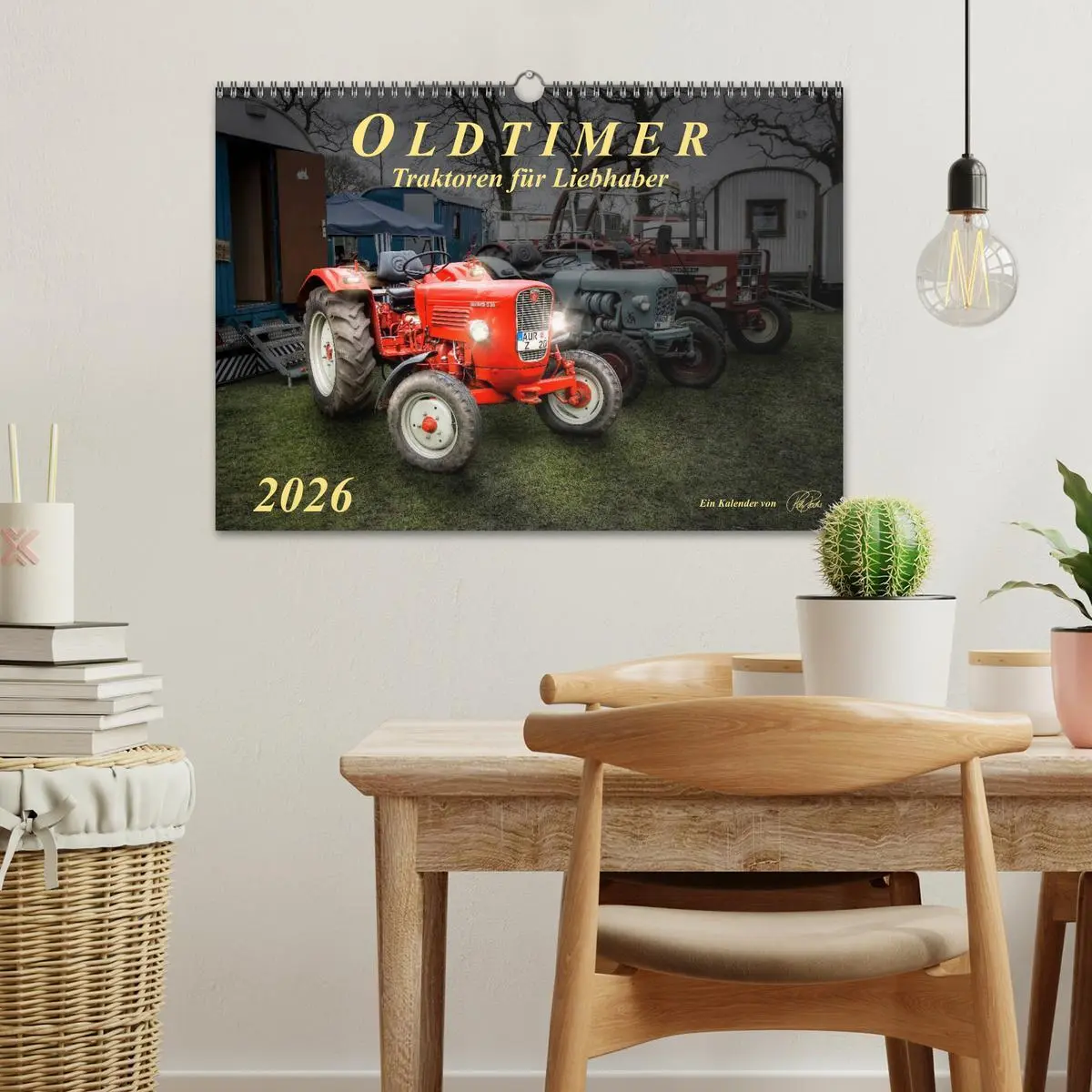 Bild: 9783516059489 | Oldtimer - Traktoren für Liebhaber (Wandkalender 2026 DIN A3 quer),...