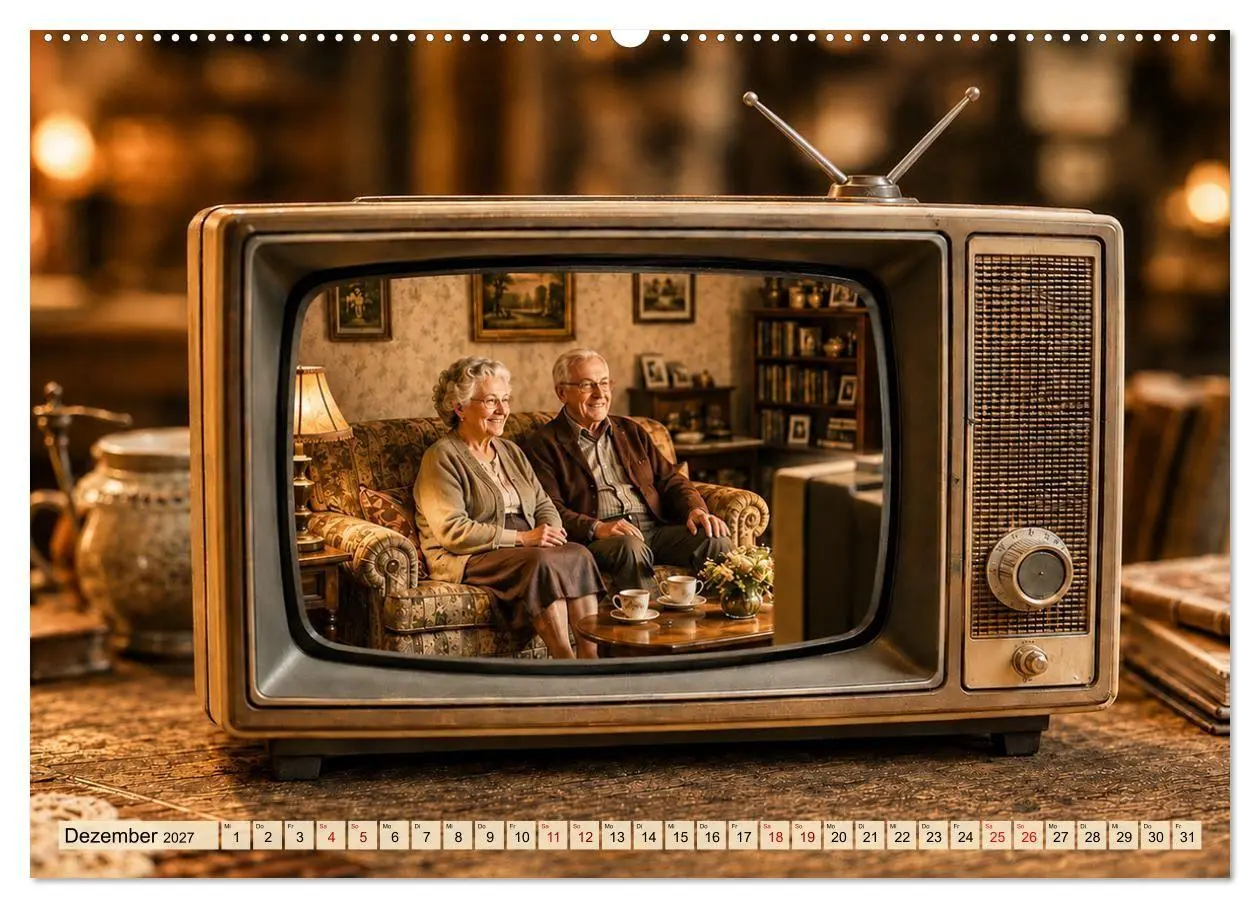 Bild: 9783594279489 | Nostalgie voller Leben (Wandkalender 2027 DIN A2 quer), CALVENDO...