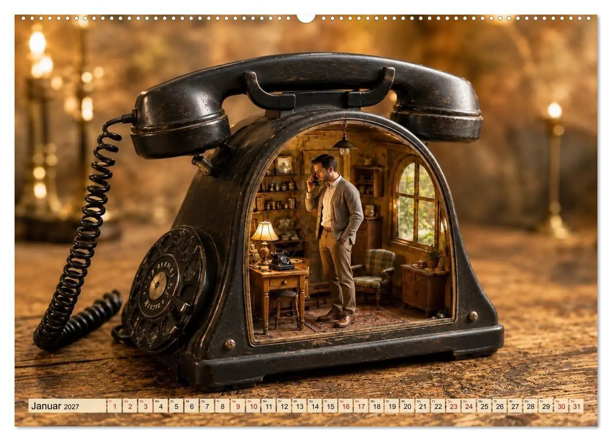 Bild: 9783594279489 | Nostalgie voller Leben (Wandkalender 2027 DIN A2 quer), CALVENDO...