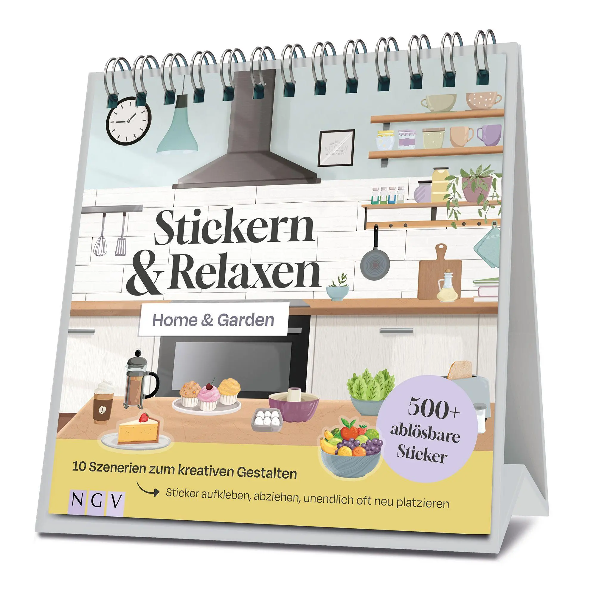 Cover: 9783625199489 | Home &amp; Garden - Stickern &amp; Relaxen | mbH | Buch | 32 S. | Deutsch