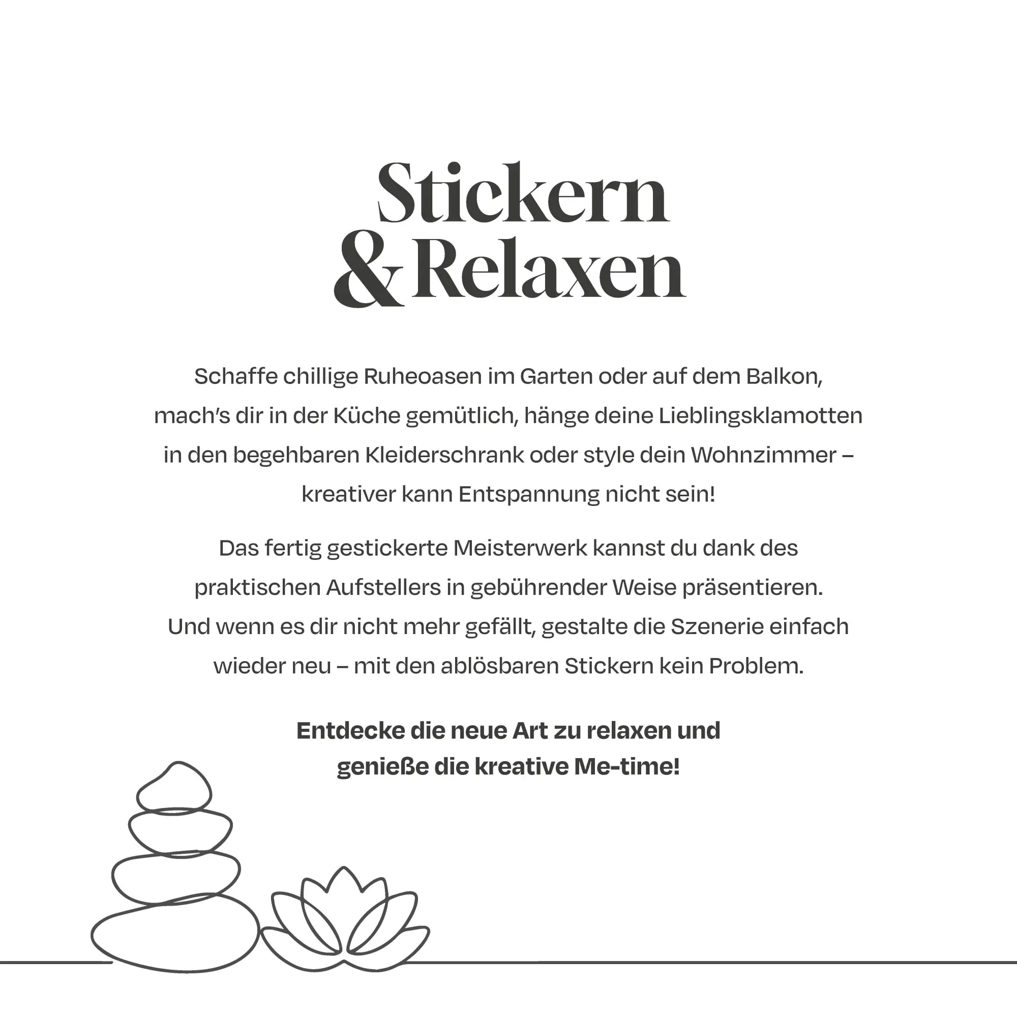 Bild: 9783625199489 | Home &amp; Garden - Stickern &amp; Relaxen | mbH | Buch | 32 S. | Deutsch