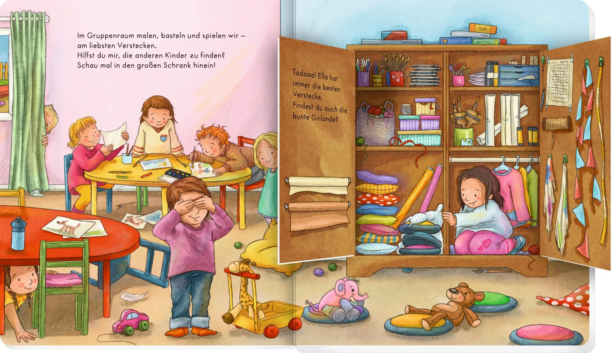 Bild: 9783649649489 | Tür auf, Tür zu! | Im Kindergarten | Julia Gerigk | Buch | 14 S.