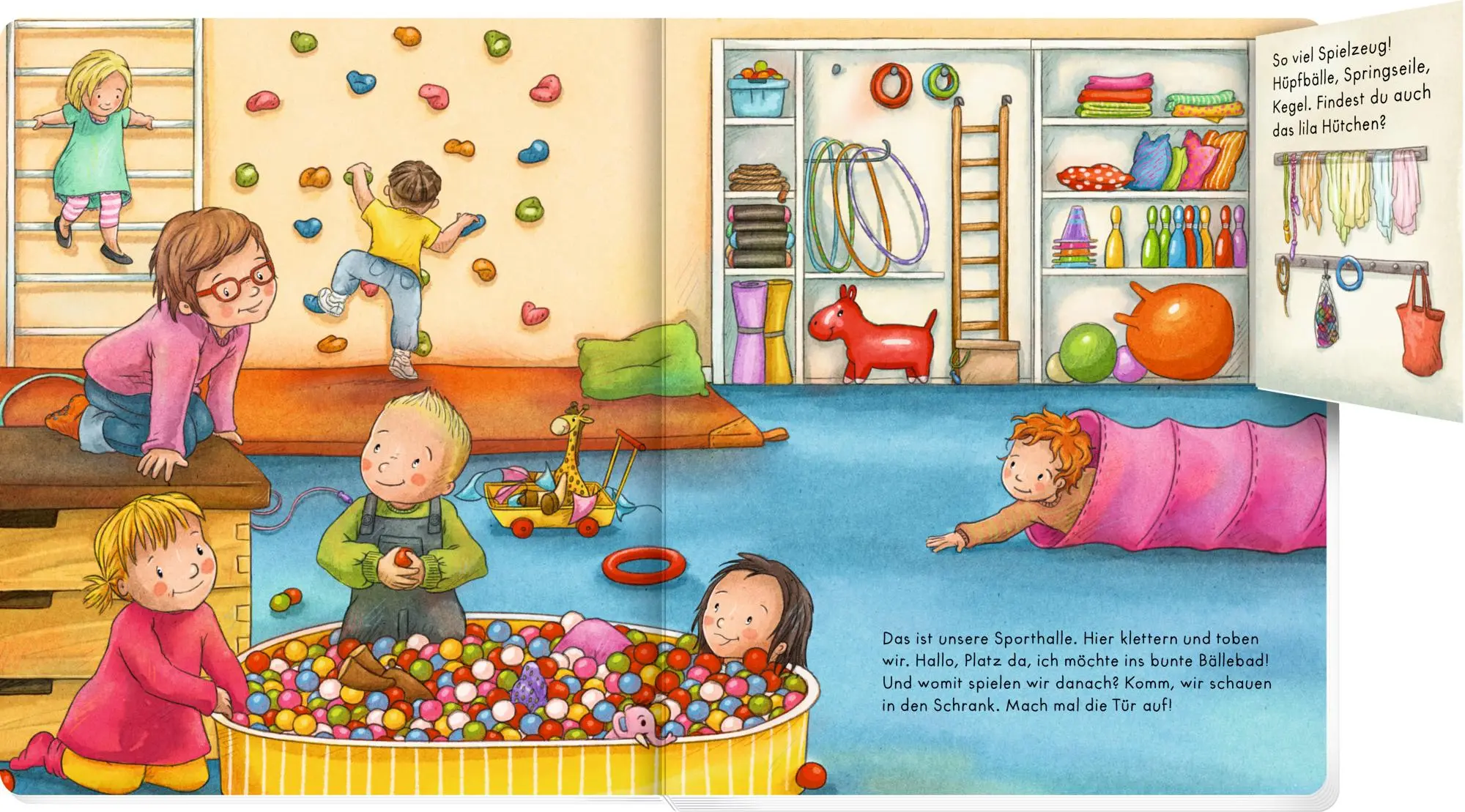 Bild: 9783649649489 | Tür auf, Tür zu! | Im Kindergarten | Julia Gerigk | Buch | 14 S.