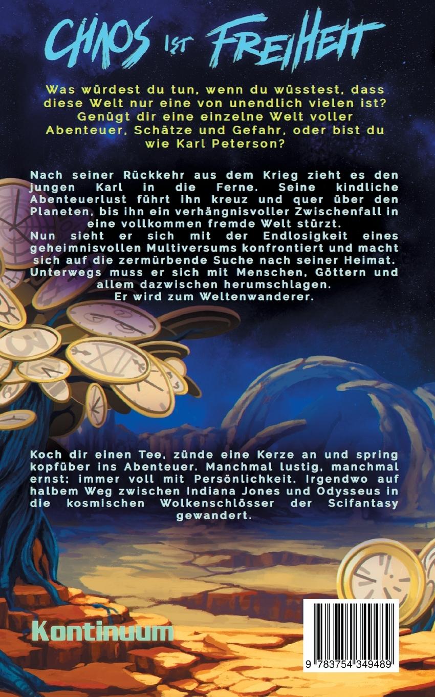 Rückseite: 9783754349489 | Weltenwanderer | Das Kontinuum | Louis Proll | Taschenbuch | Paperback