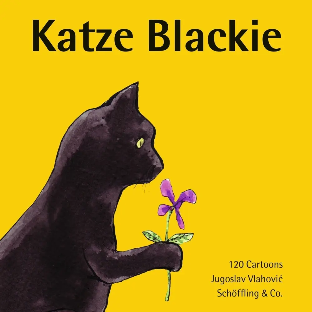 Cover: 9783895619489 | Katze Blackie | 120 Cartoons | Jugoslav Vlahovic | Buch | 122 S.