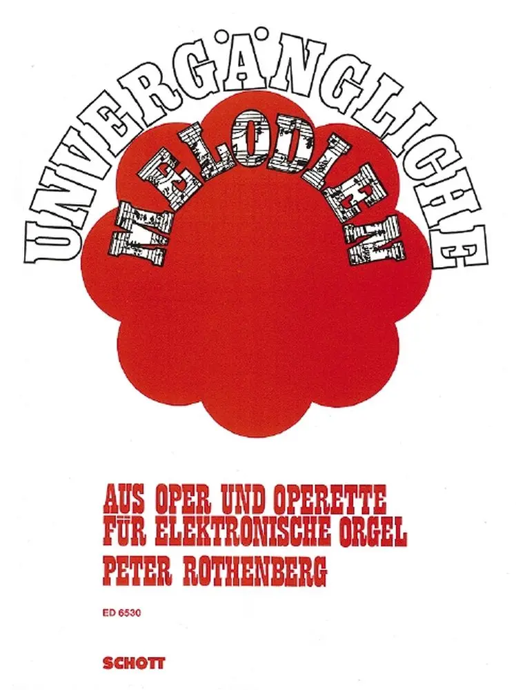 Cover: 9790001069489 | Unvergängliche Melodien für elektronische Orgel | Buch | 1981