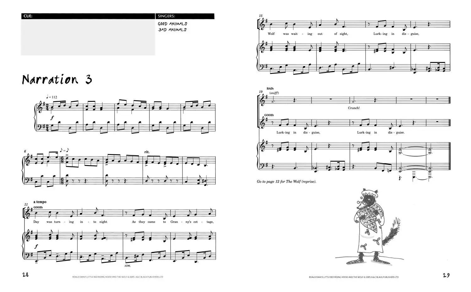 Bild: 9780713669589 | Collins Musicals | A Howling Hilarious Musical | Roald Dahl (u. a.)