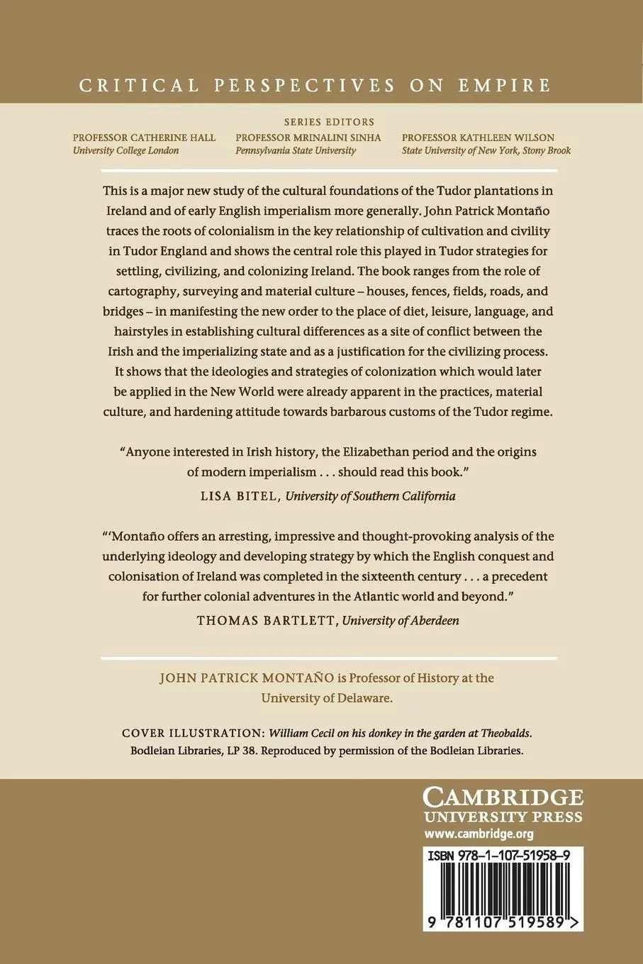 Rückseite: 9781107519589 | The Roots of English Colonialism in Ireland | John Patrick Montaño