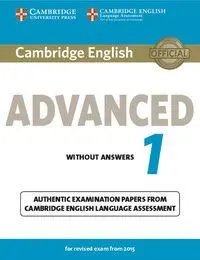 Cover: 9781107689589 | Cambridge English Advanced 1 for Revised Exam from 2015 Student's... Cover: 9781107689589 | Cambridge English Advanced 1 for Revised Exam from 2015 Student's...