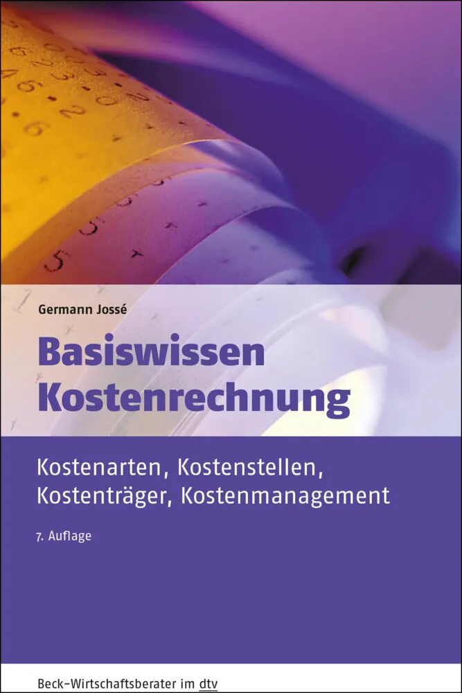 Cover: 9783423509589 | Basiswissen Kostenrechnung | Germann Jossé | Taschenbuch | 228 S.