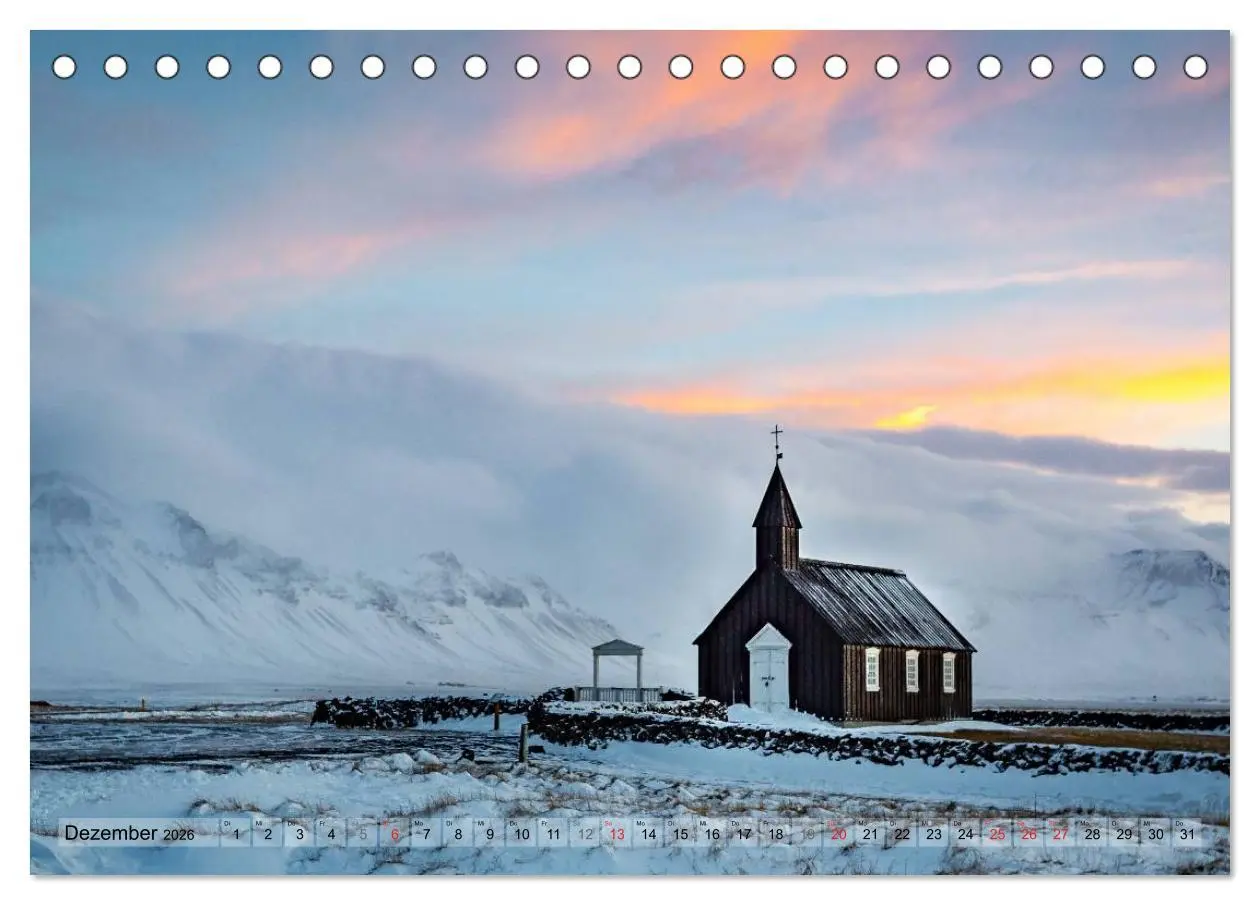Bild: 9783457959589 | Island im Winter (Tischkalender 2026 DIN A5 quer), CALVENDO...