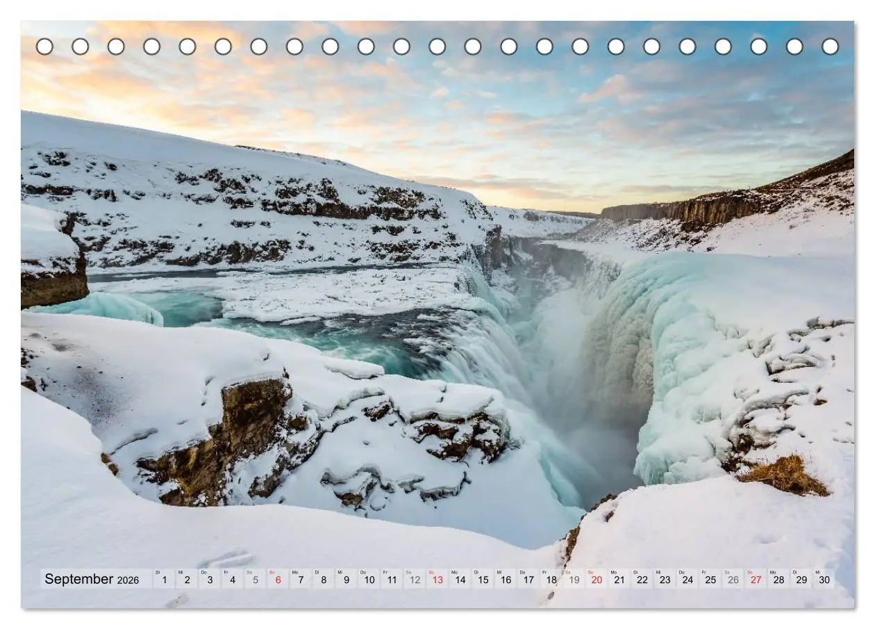 Bild: 9783457959589 | Island im Winter (Tischkalender 2026 DIN A5 quer), CALVENDO...