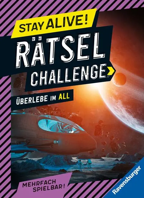 Cover: 9783473489589 | Stay alive! Rätsel-Challenge - Überlebe im All | Martine Richter