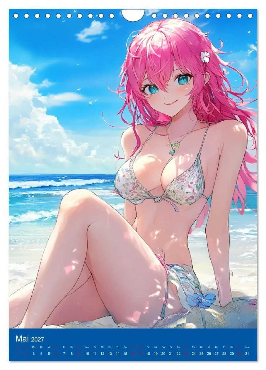 Bild: 9783516979589 | Erotische Mangas. Sexy Cartoon-Girls (Wandkalender 2027 DIN A4...