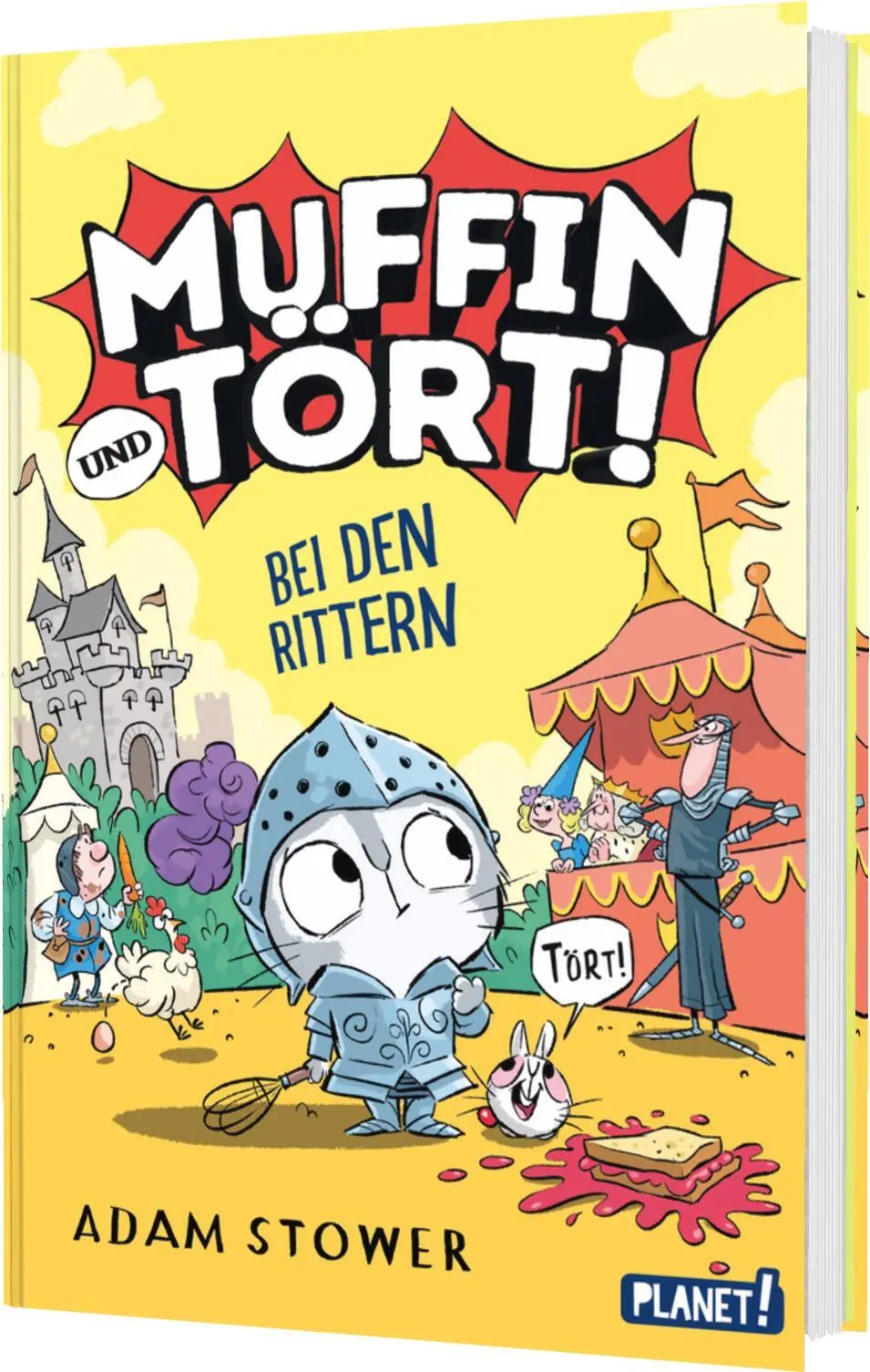 Cover: 9783522509589 | Muffin und Tört! 2: Bei den Rittern | Adam Stower | Buch | 192 S.