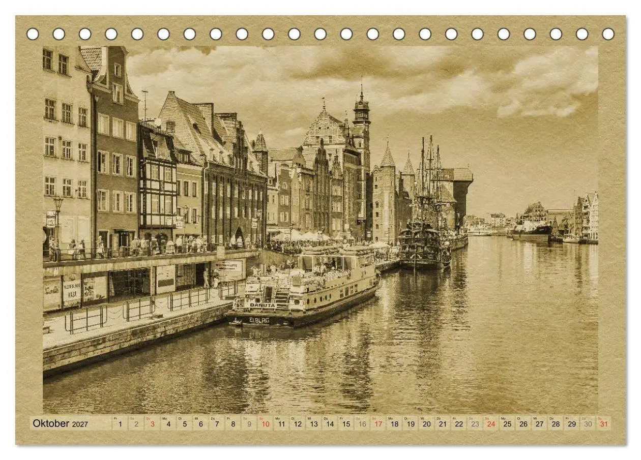 Bild: 9783569999589 | Danzig - Ein Kalender im Zeitungsstil (Tischkalender 2027 DIN A5...